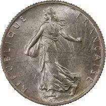France  Sower - 2 Silver Francs - 1920 Paris
