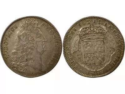 France  States of Brittany, Louis XIV ? Silver Token - 1707 Dinan