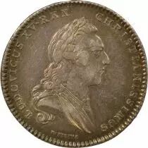 France  States of Brittany, Louis XV ? Silver Token - 1768 Rennes