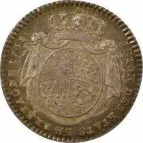 France  States of Brittany, Louis XV ? Silver Token - 1768 Rennes