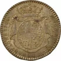 France  States of Brittany, Louis XV ? Silver Token - 1768 Rennes