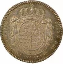 France  States of Brittany, Louis XVI ? Silver Token - 1774 Rennes