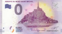 France 0 Euro 2017 - Mont Saint Michel - Touristic banknote