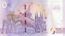 France 0 Euro 2017 - Mont Saint Michel - Touristic banknote