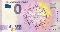 France 0 Euro Souvenir - Catacombs of Paris - 2025