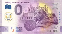 France 0 Euro Souvenir - François Ie et Chambord - Anniversary 2025