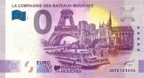 France 0 Euro Souvenir - The Bateaux-mouches Company - 2024