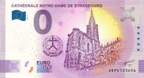 France 0 Euro Souvenir 2022 - Cathédrale Notre Dame de Strasbourg