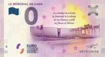 France 0 Euro Souvenir 2022 - M&eacute;morial de Caen