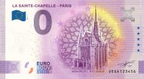 France 0 Euro Souvenir 2022 - Sainte Chapelle de Paris