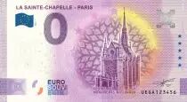 France 0 Euro Souvenir 2022 - Sainte Chapelle de Paris