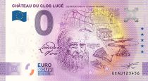 France 0 Euro Souvenir 2023 - Château du Clos Lucé - Léonard de Vinci