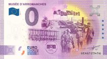 France 0 Euro Souvenir 2023 - Musée d\'Arromanches