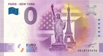 France 0 Euro Souvenir 2023 - Paris New York