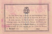 France 0.25 cents - Chamber of Commerce of Béthune - 17-04-1916 - Serial 505