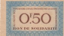 France 0.50 Franc Bon de Solidarité - WWII - 1941-1942