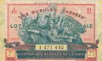 France 1/10 Loterie Nationale  - 1938 - TB