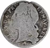 France 1/10&egrave;me Ecu 1/10&egrave;me Ecu, Louis XV au bandeau - D Lyon