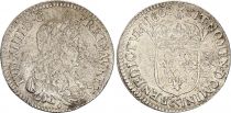 France 1/12 Ecu Louis XIV Juvenile bust - 1662 & Aix en Provence  - Silver