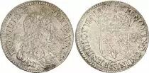 France 1/12 Ecu Louis XIV Juvenile bust - 1662 & Aix en Provence  - Silver