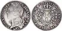 France 1/2 Ecu Louis XV au bandeau - 1767 L