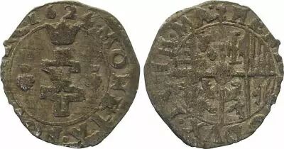 France 1/2 Gros, Duch� de Lorraine - Henri II (1608-1624) - 1624