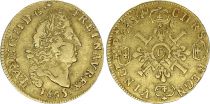 France 1/2 Louis d\'or, Louis XIV (1643-1715) 4 L - C Caen - 1695 - Gold