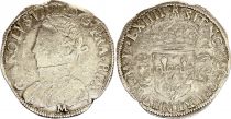 France 1/2 Teston, Charles IX - Armoiries 1564 M Toulouse - Argent