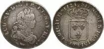France 1/3 Ecu de France Louis XV - 1721 A Paris Argent