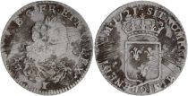 France 1/3 Ecu Louis XV - Arms 1721 Q Perpignan