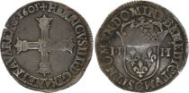 France 1/4 Ecu Henri IV - 1603 C saint-Lô - Silver