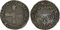 France 1/4 Ecu Henri IV - 1603 C saint-L&ocirc; - Silver