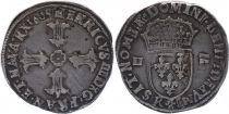 France 1/4 Ecu Henri IV - 1605 - Silver