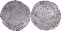 France 1/4 Franc  Henri III Col Fraisé - Argent - 1576 A