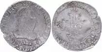 France 1/4 Franc  Henri III Col Fraisé - Silver - 1576 A