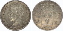 France 1/4 Franc Charles X - 1826 A Paris Silver