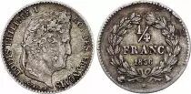 France 1/4 franc Louis Philippe I - 1836 A Paris - Silver