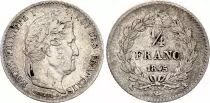 France 1/4 franc Louis Philippe I - 1845 A Paris - Argent