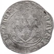 France 1 Blanc à la Couronne, Charles VII - ND (1422-1461) - Chinon