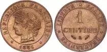 France 1 Centime Cérès - 1886 A Paris - Faisceau