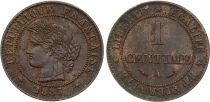 France 1 centime Cérès - Troisième République - 1885A
