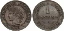 France 1 centime C&eacute;r&egrave;s - Troisi&egrave;me R&eacute;publique - 1896A