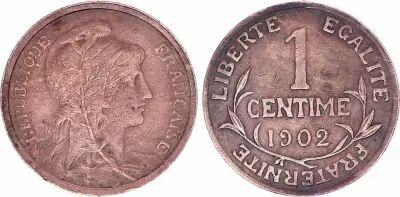 France 1 Centime Dupuis - 1902