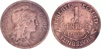 France 1 Centime Dupuis - 1903