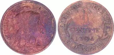 France 1 Centime Dupuis - 1904