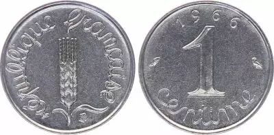 France 1 Centime Epi - 1966
