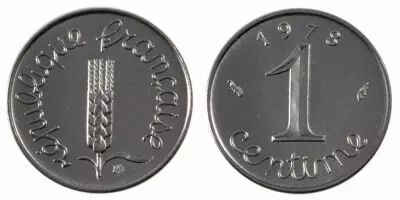 France 1 Centime Epi - 1978 - From Box Set