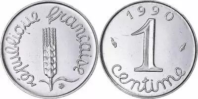 France 1 Centime Epi - 1990