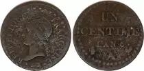 France 1 Centime French Revolution - An 6 A Paris (1797)