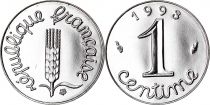 France 1 Centime Grain sprig - 1993 - Proof BU